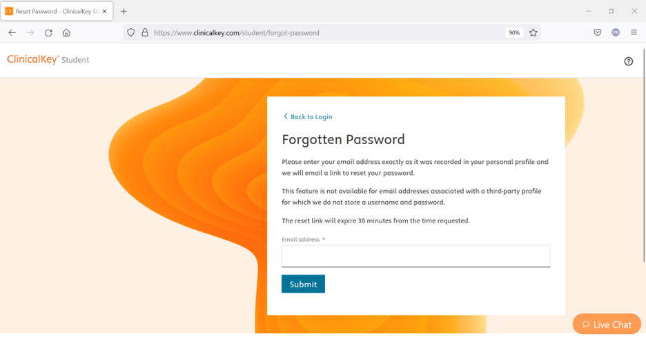 How do I change or reset my password? | ClinicalKey Student Support Center