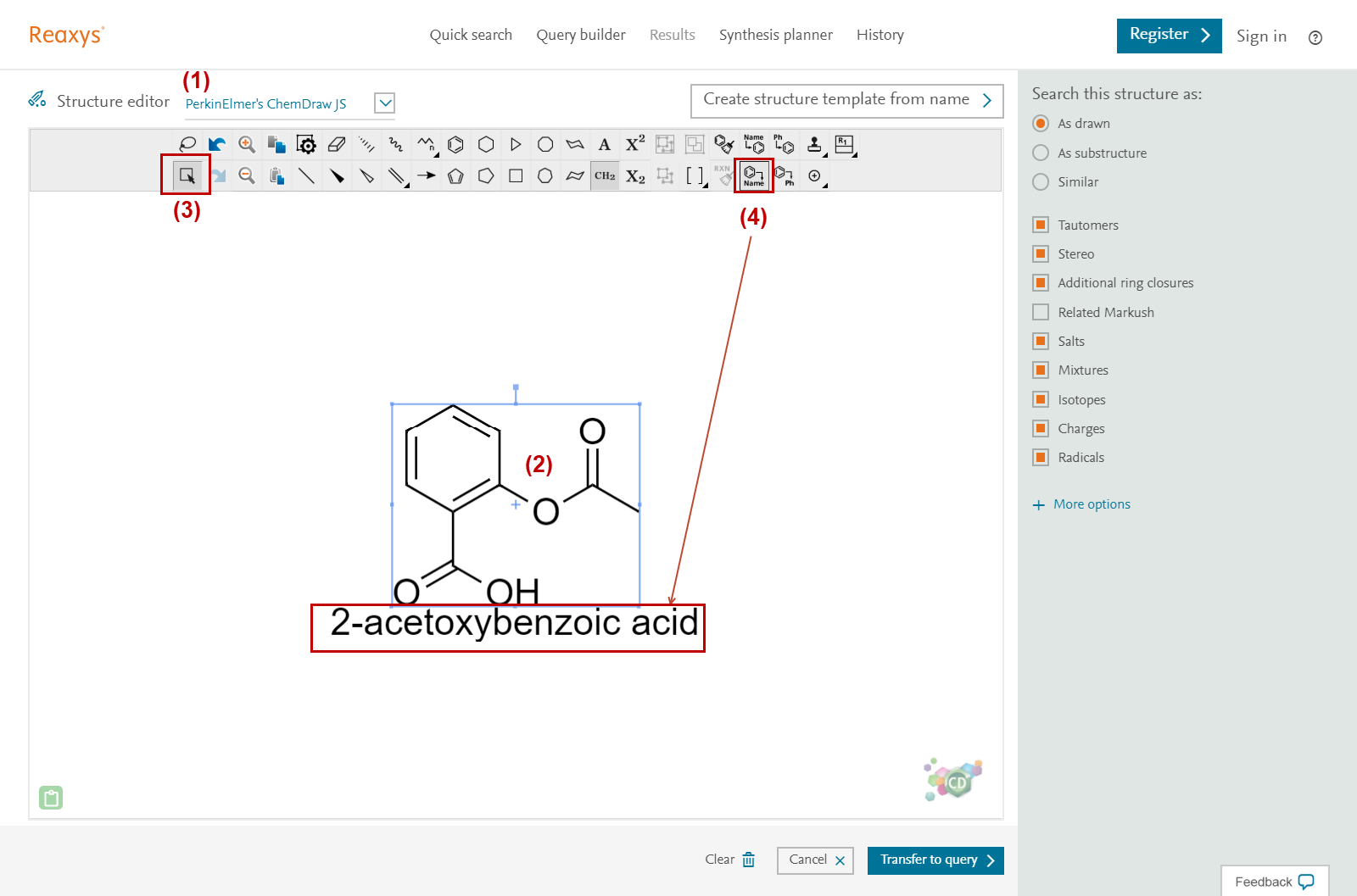 Screenshot of the steps above