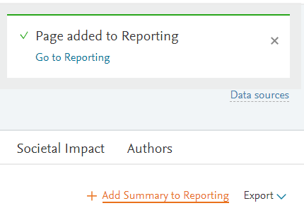 The Reporting section - Evolve Support Center