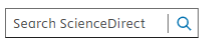 Screenshot search ScienceDirect aria-label