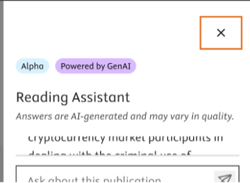 Screenshot of the top of the Reading Assistant zoomed in to 400%