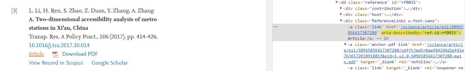 screenshot aria-description linked to identifier