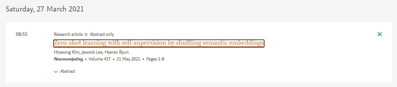 screenshot reading history showing fixed focus on title