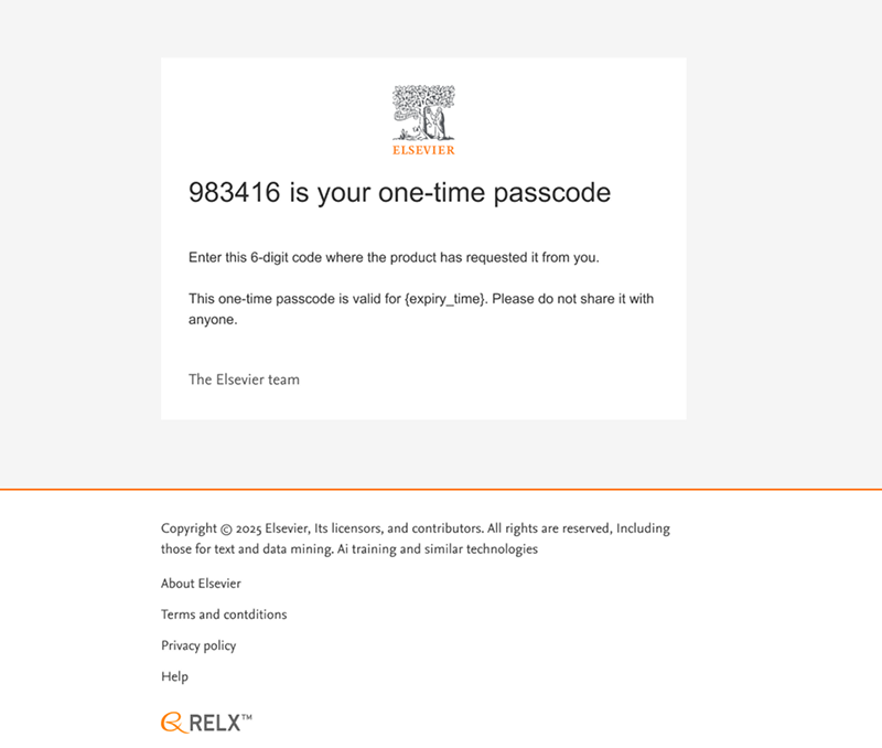 How can I confirm my organization email domain? | Elsevier Access ...