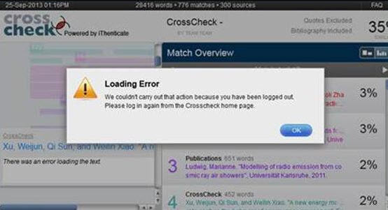 Editor Guide to CrossCheck plagiarism reports | Journal Article ...