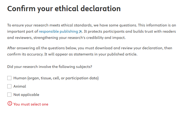 Author Guide to Editorial Manager’s new submission experience | Journal ...