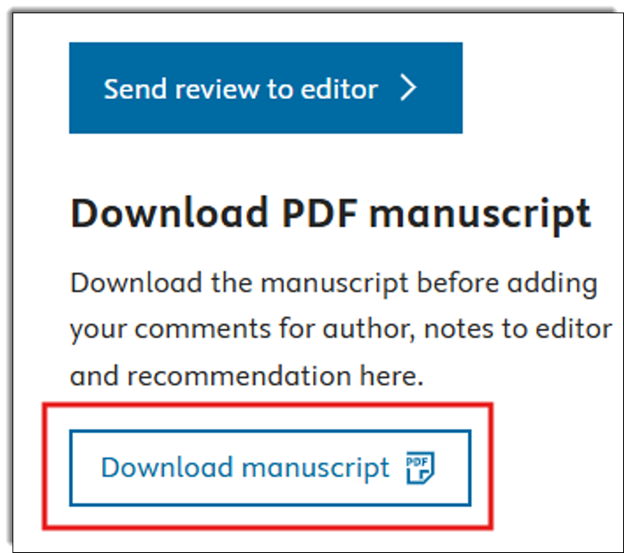 Reviewer Guide to new peer review experience | Journal Article ...