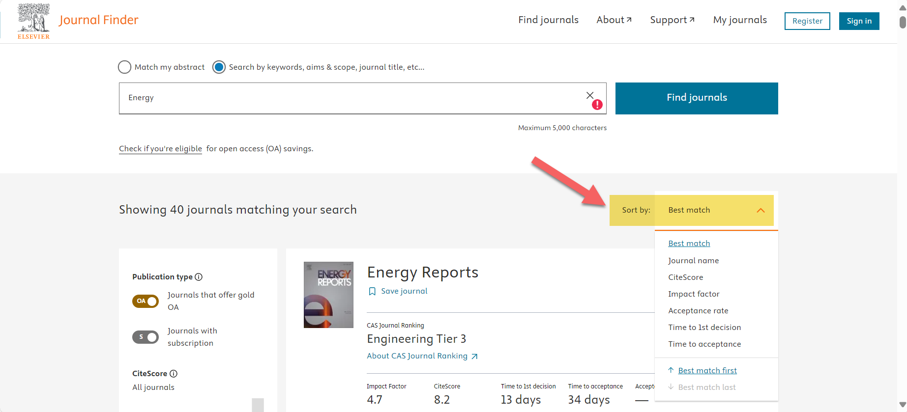 Journal Checker How can I find the right journal for my paper in Journal Finder ...